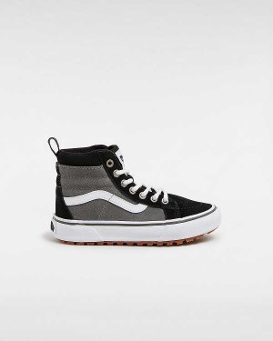 Kids' Vans MTE Sk8-Hi (4-8 Years) Sneakers Black / Grey Malaysia | VN2678041