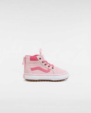 Kids' Vans MTE Sk8-Hi Zip (1-4 Years) Sneakers Pink Malaysia | VN3764521