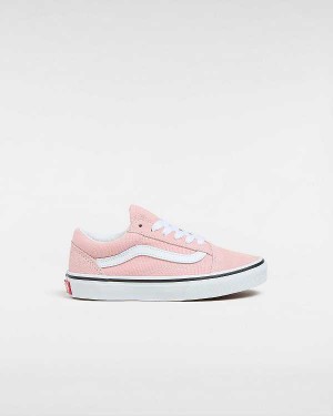 Kids' Vans Old Skool (4-8 Years) Sneakers Pink Malaysia | VN4692751