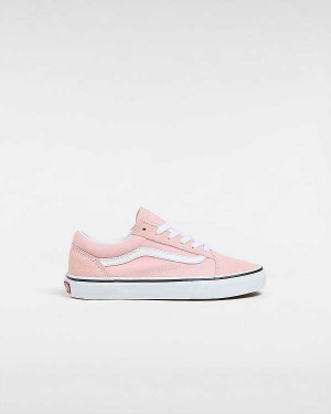 Kids' Vans Old Skool (8-14 Years) Sneakers Pink Malaysia | VN6385291