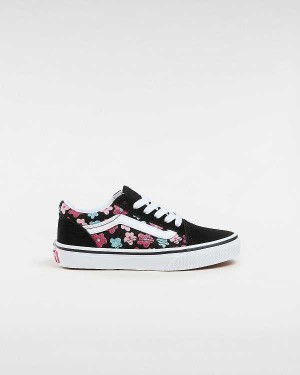 Kids' Vans Old Skool Glitter (4-8 Years) Sneakers Multicolor Malaysia | VN1723845