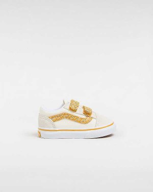 Kids' Vans Old Skool Hook And Loop (1-4 Years) Sneakers Multicolor Malaysia | VN3057416