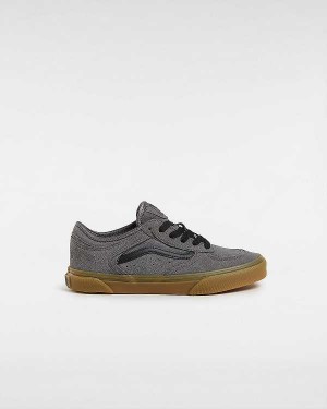 Kids' Vans Rowley Classic (8-14 Years) Sneakers Grey Malaysia | VN3568719