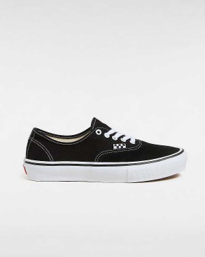 Men Vans Authentic Skate Shoes Black Malaysia | VN9508734