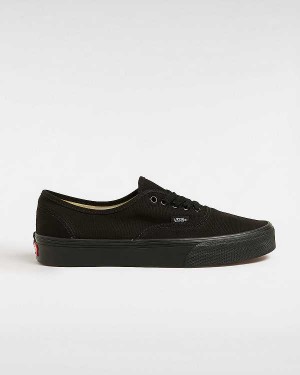 Men Vans Authentic Sneakers Black Malaysia | VN0341925