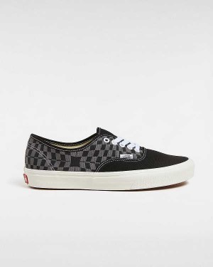 Men Vans Authentic Sneakers Black Malaysia | VN2403957