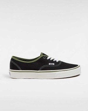 Men Vans Authentic Sneakers Black Malaysia | VN7146529