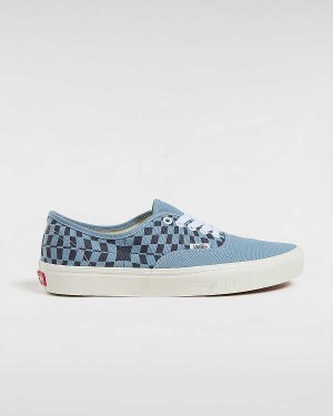 Men Vans Authentic Sneakers Blue Malaysia | VN9142356