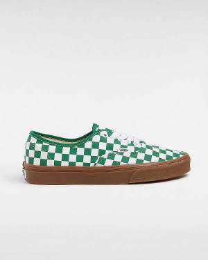 Men Vans Authentic Sneakers Green Malaysia | VN4617395