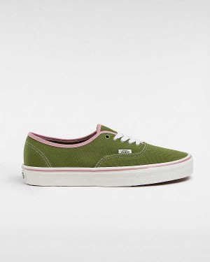 Men Vans Authentic Sneakers Green Malaysia | VN5612379