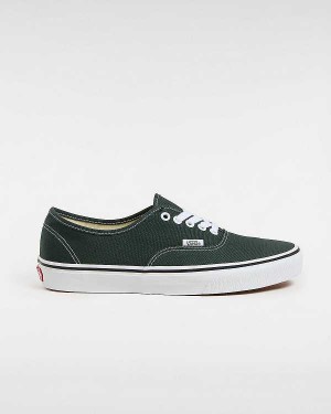 Men Vans Authentic Sneakers Green Malaysia | VN8905261