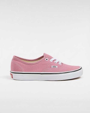 Men Vans Authentic Sneakers Pink Malaysia | VN2985371