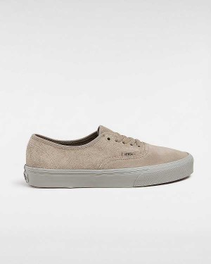 Men Vans Authentic Suede Mix Sneakers Beige Malaysia | VN4259178