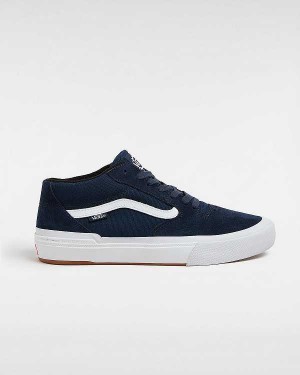 Men Vans BMX Style 114 Sneakers Blue Malaysia | VN5297041