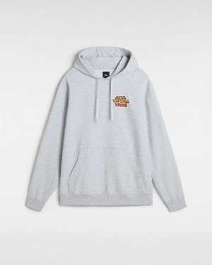 Men Vans Bouya Hoodie Grey Malaysia | VN4082519