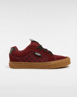 Men Vans Chukka Push Sneakers Burgundy Malaysia | VN2360589