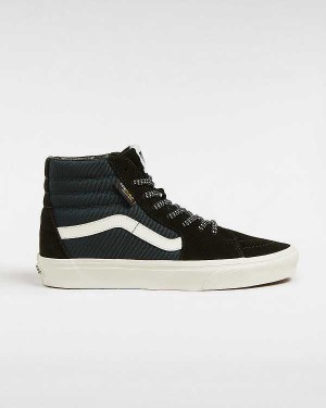 Men Vans Colour Theory Sk8-Hi Skate Shoes Blue Malaysia | VN0516748