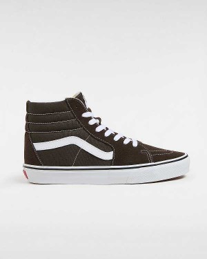 Men Vans Colour Theory Sk8-Hi Sneakers Brown Malaysia | VN1827359