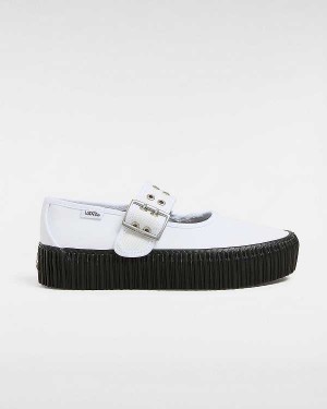 Men Vans Creeper Mary Janes White Malaysia | VN4698327