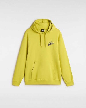 Men Vans Dettori Loose Hoodie Yellow Malaysia | VN2198670