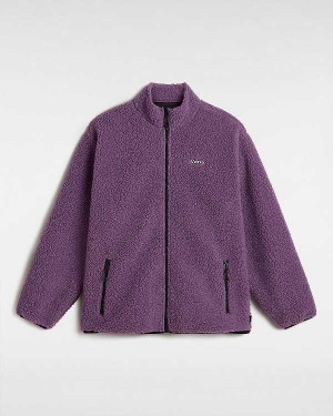 Men Vans Jazzy Full Zip Jacket Purple Malaysia | VN3798524