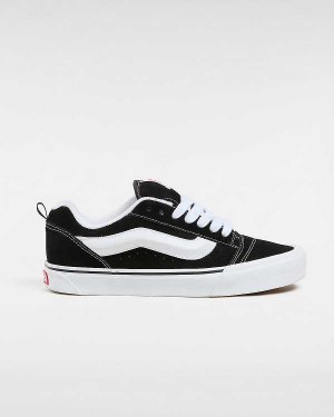 Men Vans Knu Skool Skate Shoes Black Malaysia | VN7631980