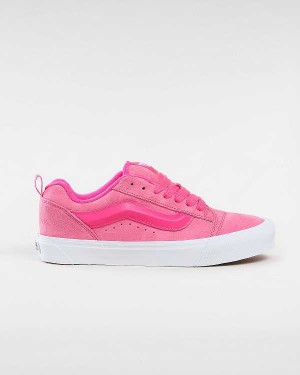 Men Vans Knu Skool Skate Shoes Pink Malaysia | VN5263094