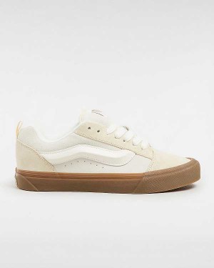 Men Vans Knu Skool Sneakers Beige Malaysia | VN2435901