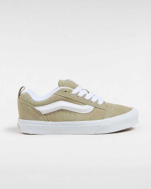 Men Vans Knu Skool Sneakers Beige Malaysia | VN7214958