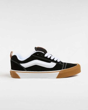 Men Vans Knu Skool Sneakers Black Malaysia | VN0349571