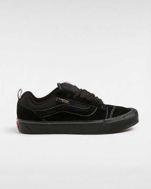 Men Vans Knu Skool Sneakers Black Malaysia | VN0357461