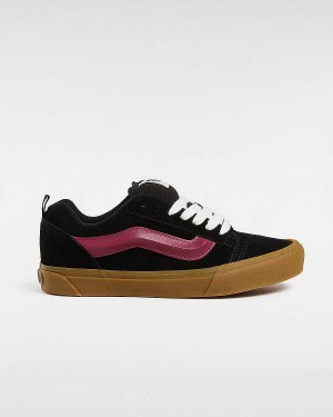 Men Vans Knu Skool Sneakers Black Malaysia | VN6839410