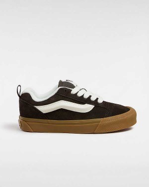 Men Vans Knu Skool Sneakers Brown Malaysia | VN5426871