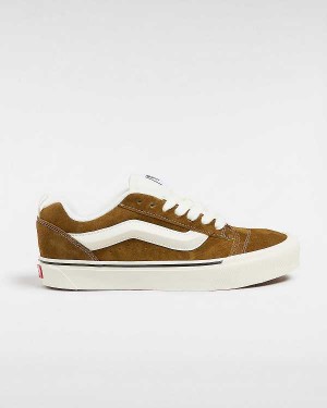 Men Vans Knu Skool Sneakers Brown Malaysia | VN9502816