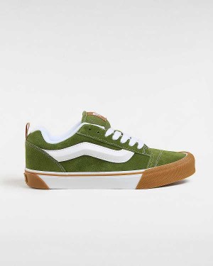 Men Vans Knu Skool Sneakers Green Malaysia | VN6519248