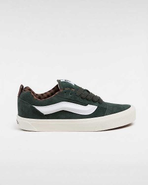 Men Vans Knu Skool Sneakers Green Malaysia | VN7426589