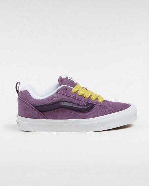 Men Vans Knu Skool Sneakers Purple Malaysia | VN0274863