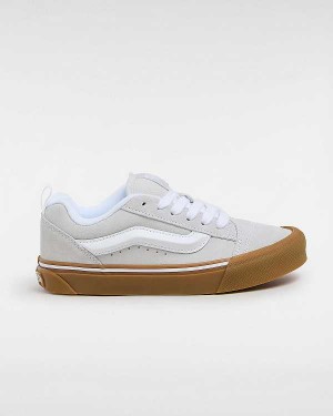 Men Vans Knu Skool Sneakers White Malaysia | VN6803254