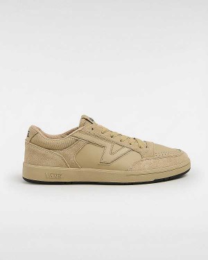 Men Vans Lowland ComfyCush Shoe Tennis Shoes Beige Malaysia | VN5291804