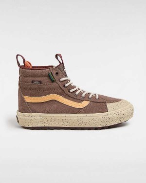 Men Vans MTE Sk8-Hi Waterproof Shoes Beige Malaysia | VN8734259