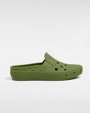 Men Vans MTE Slip-On TRK Mules Green Malaysia | VN9413560