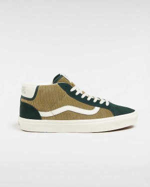 Men Vans Mid Skool 37 Sneakers Green Malaysia | VN9730564