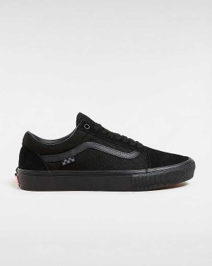 Men Vans Old Skool Skate Shoes Black Malaysia | VN7523016