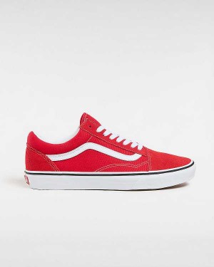 Men Vans Old Skool Skate Shoes Red Malaysia | VN5617420