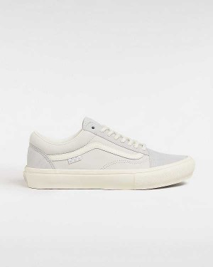 Men Vans Old Skool Skate Shoes White Malaysia | VN2138564