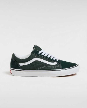 Men Vans Old Skool Sneakers Green Malaysia | VN2798650