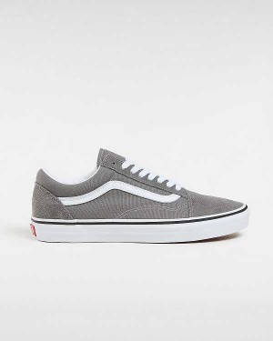 Men Vans Old Skool Sneakers Grey Malaysia | VN7981062