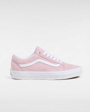 Men Vans Pig Suede Old Skool Sneakers Pink Malaysia | VN5693847