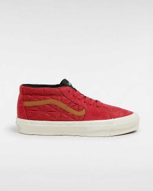 Men Vans Premium Sk8-Mid 83 Sneakers Red Malaysia | VN2679351