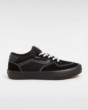 Men Vans Rowan Sneakers Black Malaysia | VN5073482